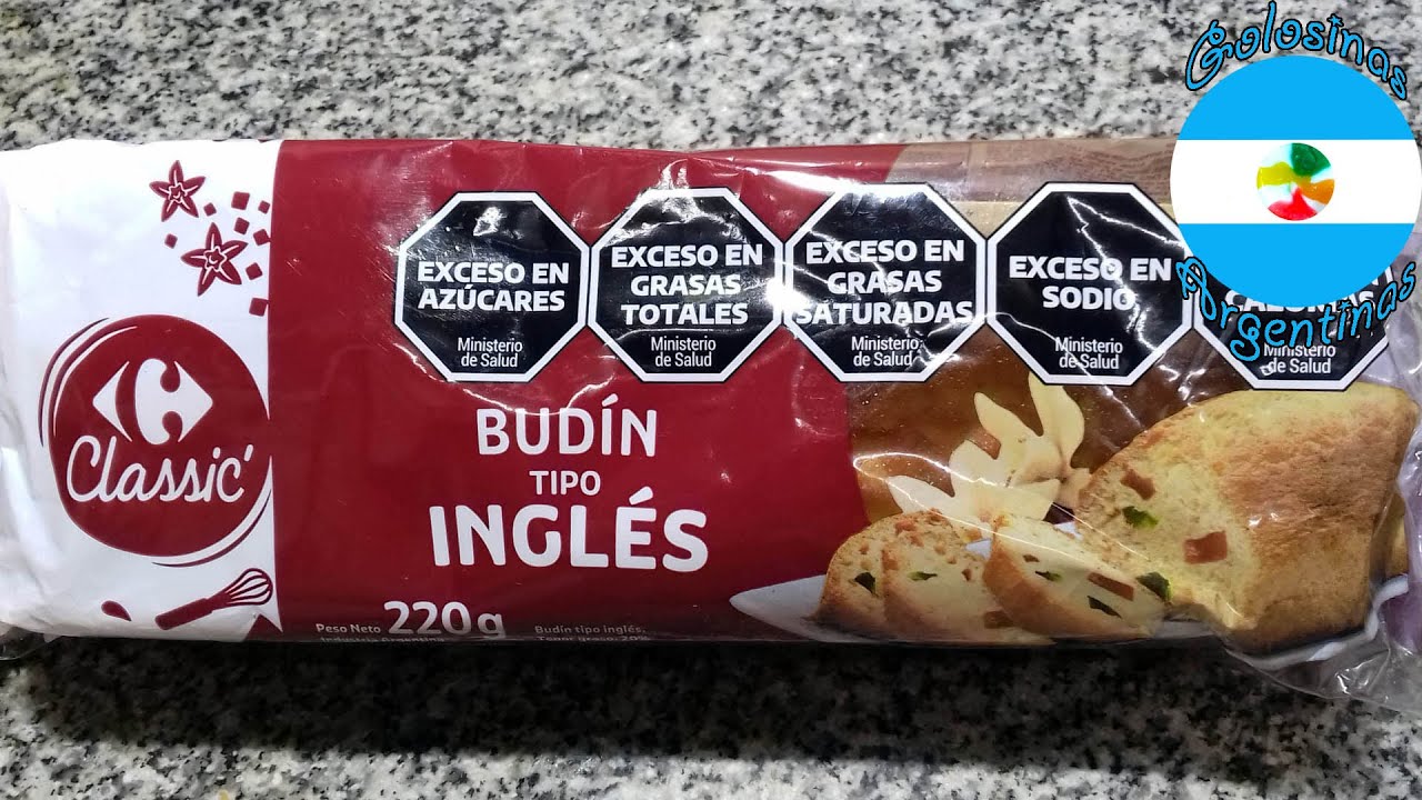 Carrefour Classic' Budín tipo Inglés - Budín con Fruta Escurrida y Pasas - Bon Masé