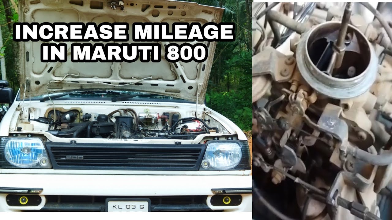 HOW TO INCREASE MILEAGE IN MARUTI 800 (CARBURETOR)