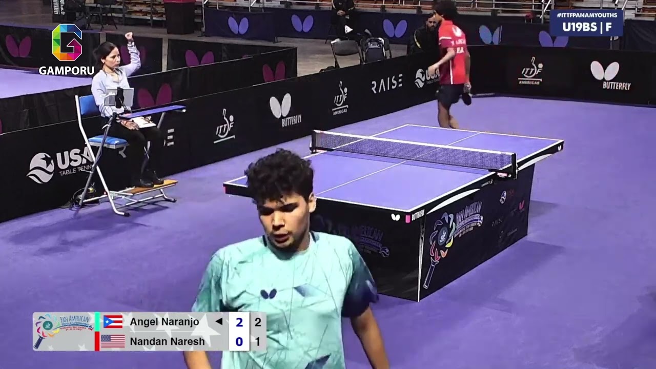 Angel Naranjo (PUR) vs Nandan Naresh (USA) | Final Panamericano U-19 2023