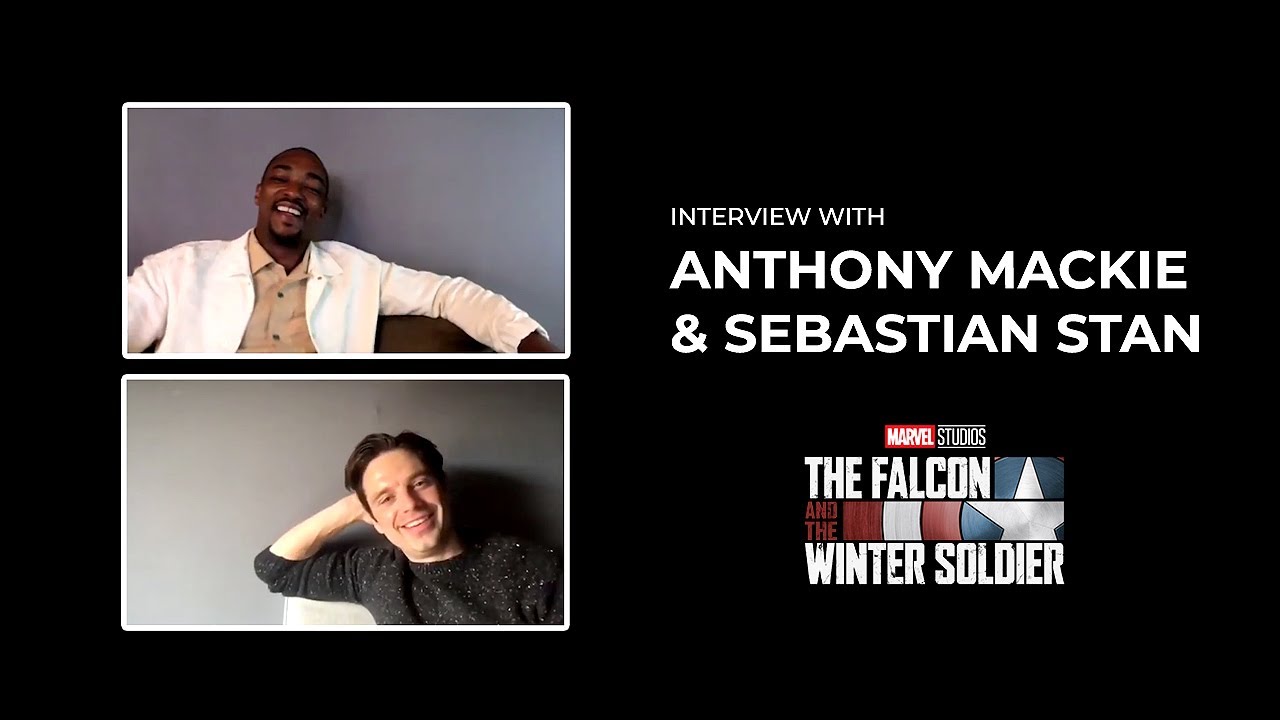 Interview with Anthony Mackie and Sebastian Stan from 'FALCON AND WINTER SOLDIER' [LEGENDADO]