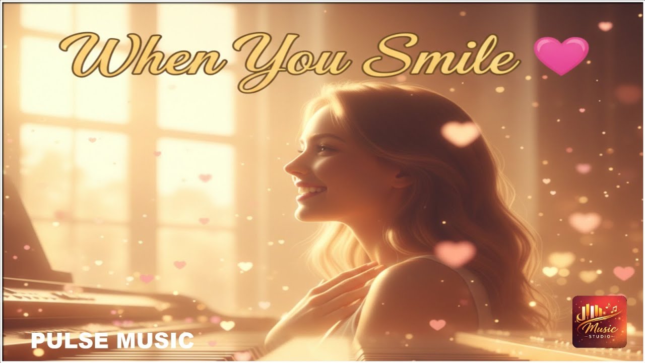 When You Smile – Beautiful Romantic Piano Song 💖  | PULSE MUSIC