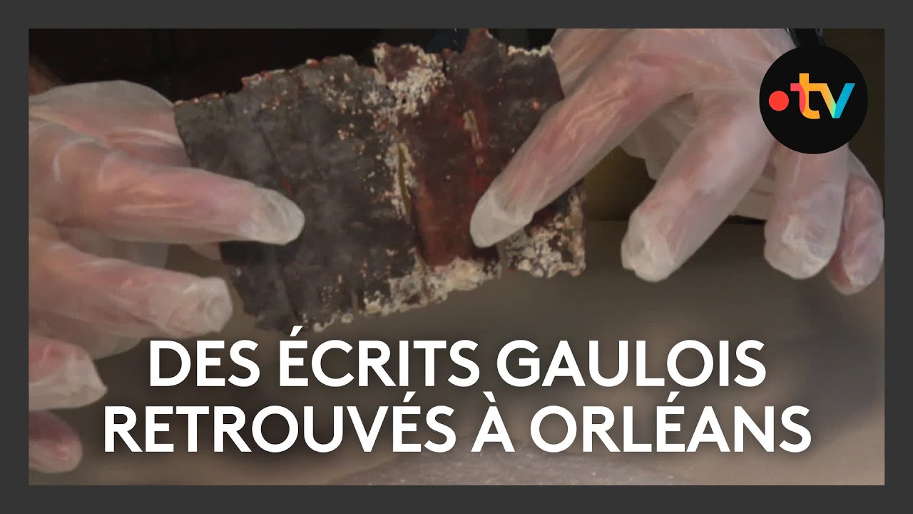 Des tablettes de malédiction gauloises retrouvées lors des travaux de l'ancien hôpital d'Orléans