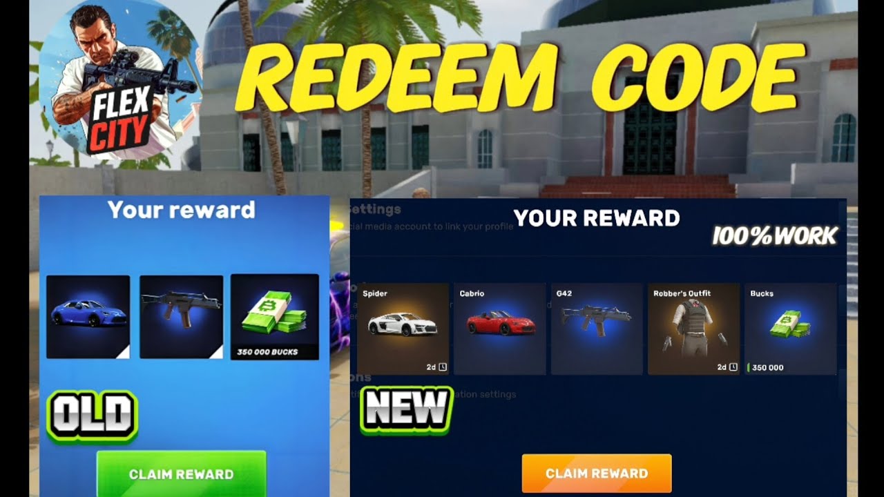 FLEX CITY NEW REDEEM CODE 🎁🔥 | Update Rewards Changed! 🚗💨 100%work