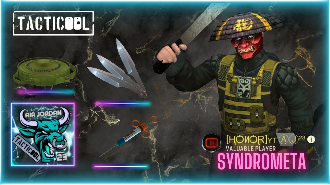Tacticool: SyndroMETA Throwing Knives & Mines 200+ RTT Monke Loadout #tacticoolgameplay #update