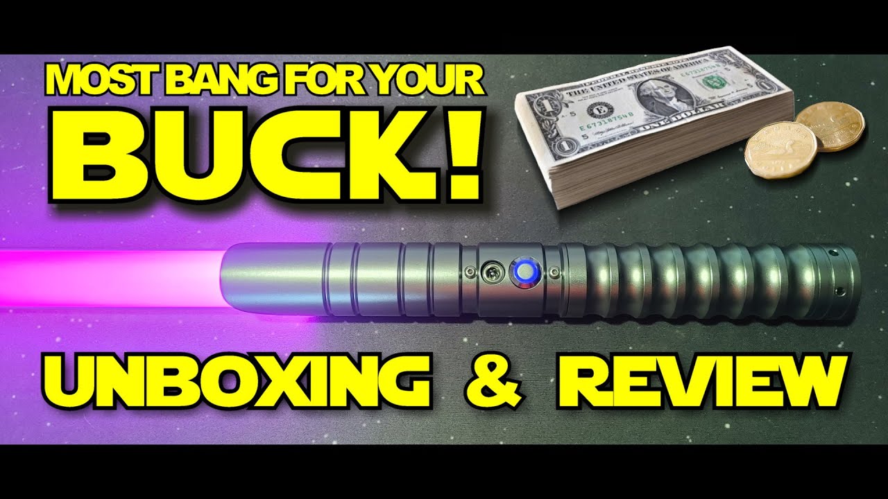 Отличный бюджетный световой меч RGB | X-TREXSABER | AliExpress | Распаковка и обзор