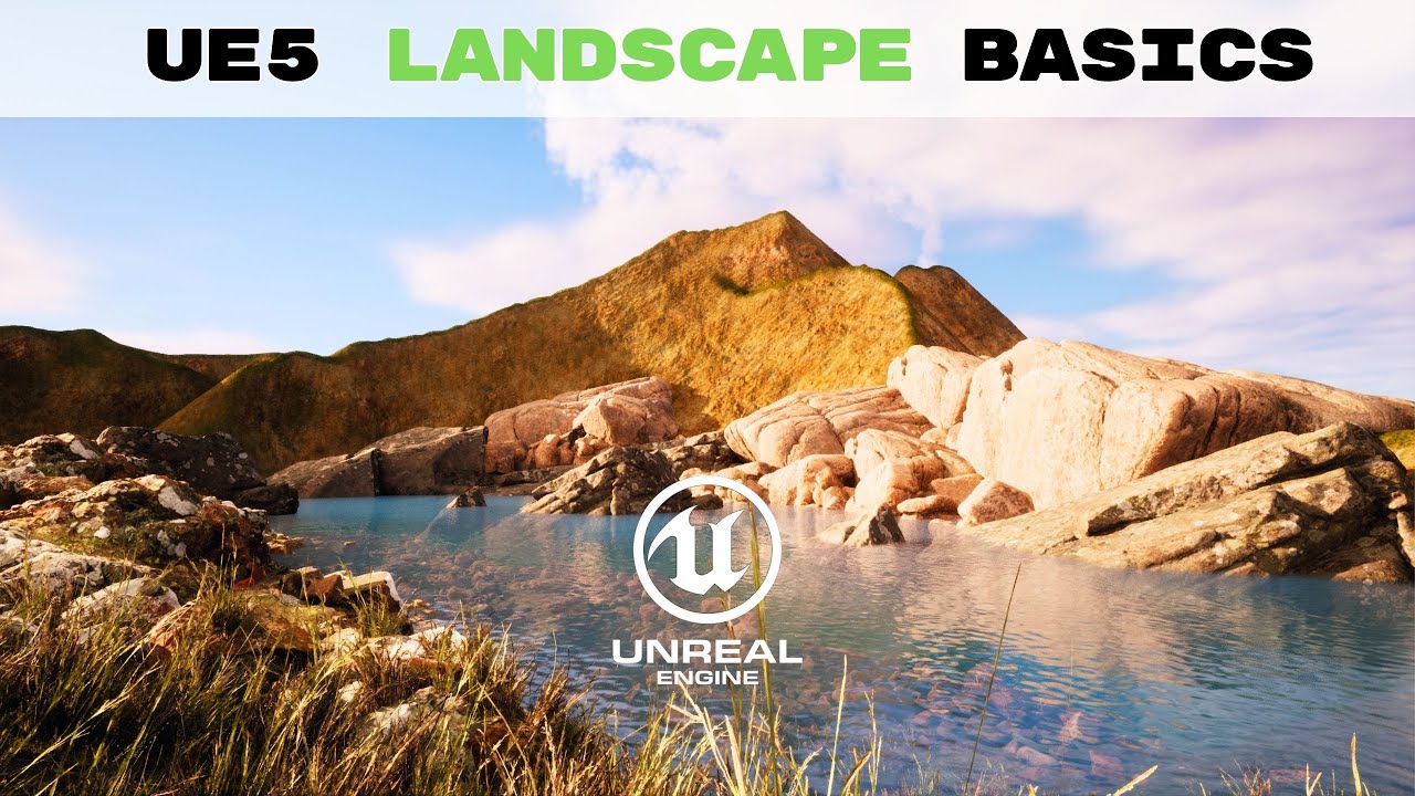 Базовый ландшафт для начинающих — Учебное пособие по Unreal Engine 5 — Суша