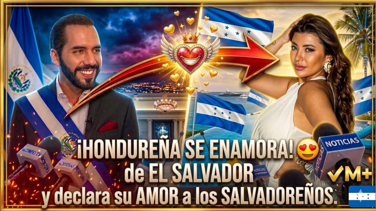 ¡HONDUREÑA SE ENAMORA! 😍 de EL SALVADOR y declara su AMOR a los SALVADOREÑOS.