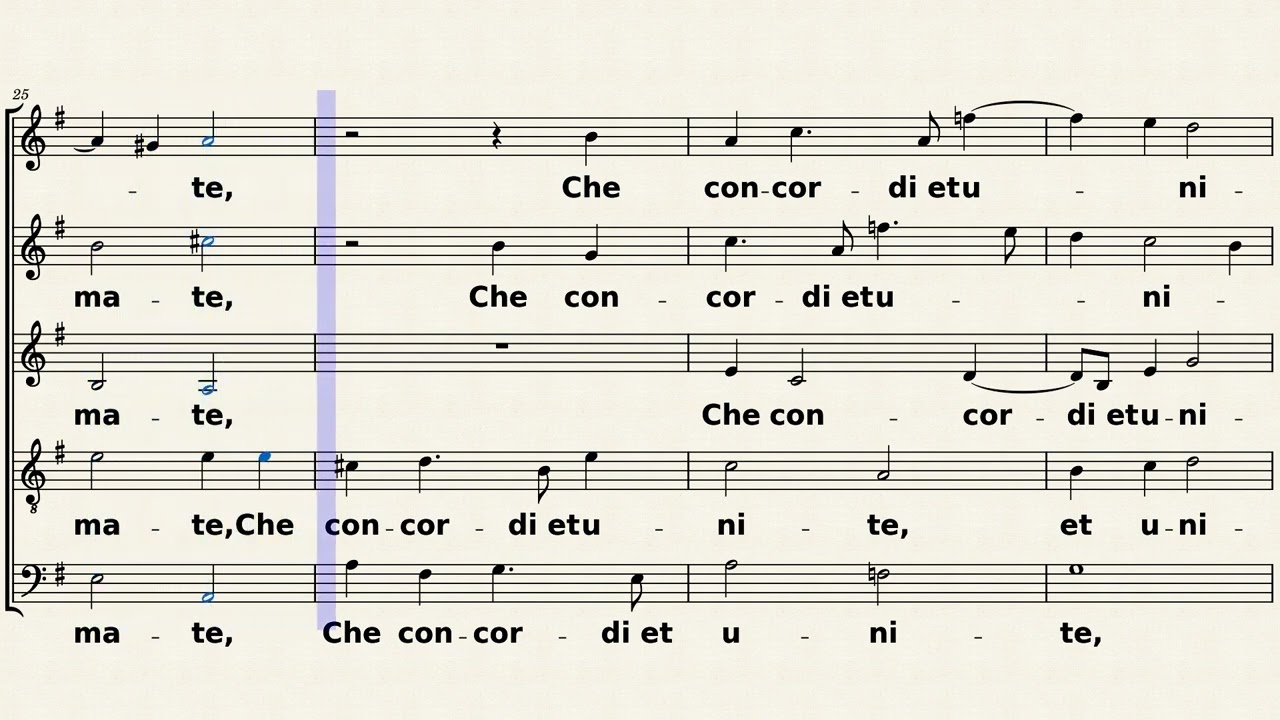 Pomponio Nenna - Sospir baci e parole, TENORE 2