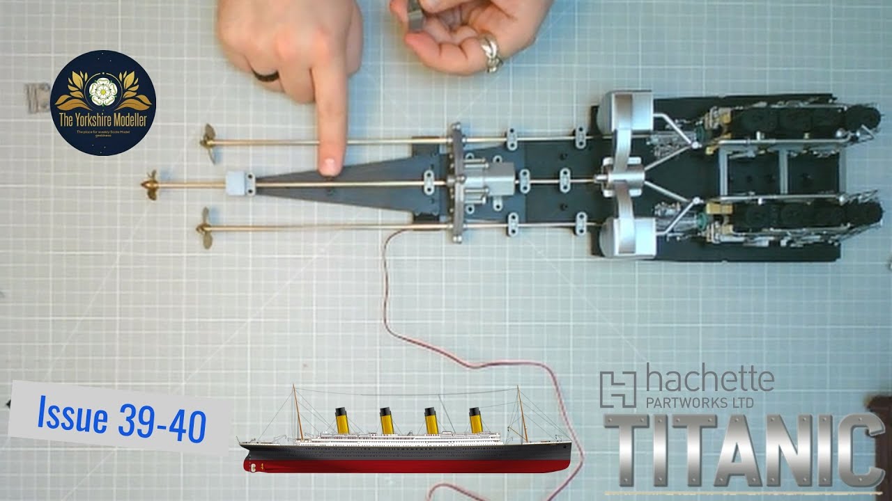 Build the Hachette R.M.S Titanic - Stages 39 and 40