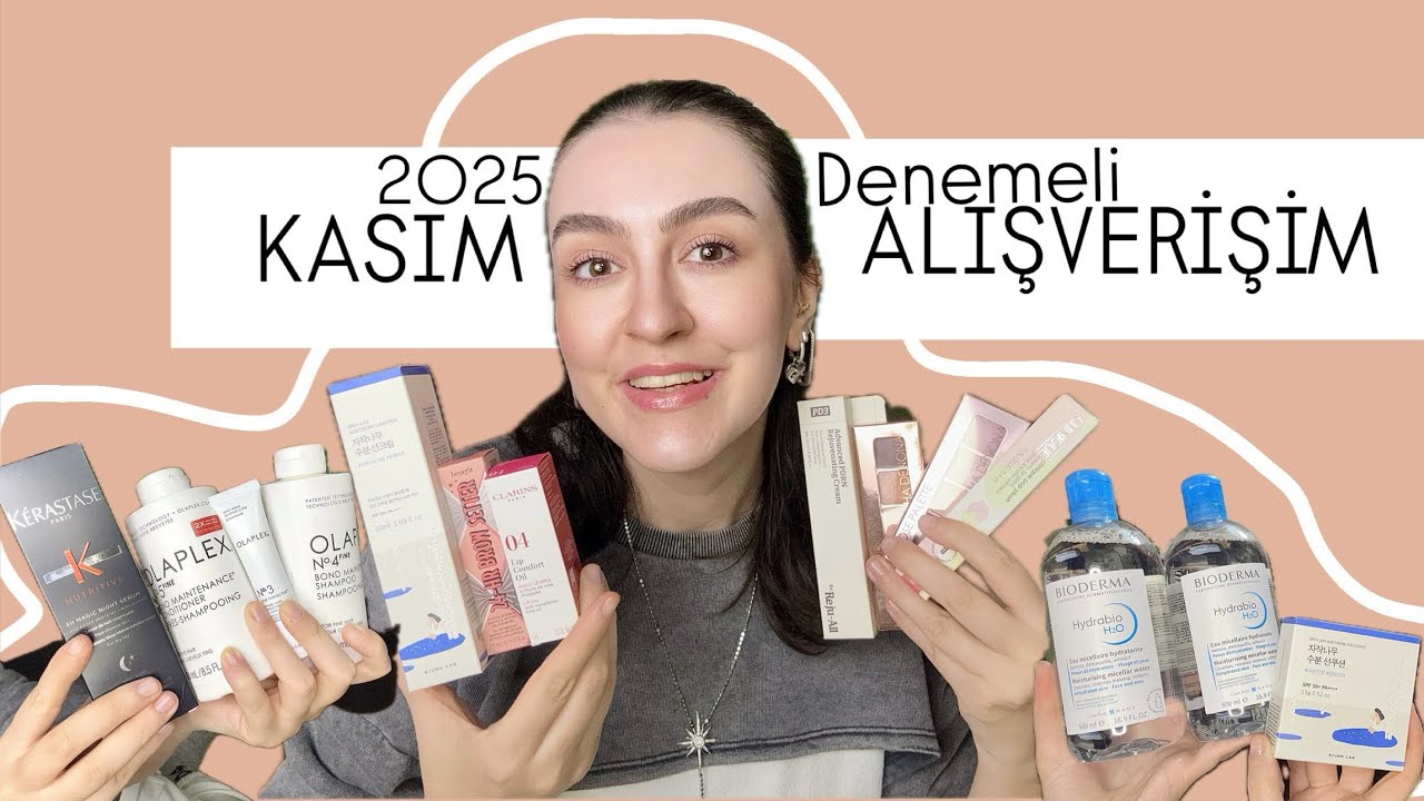 ALIŞVERİŞ| Kasım 2025| Sephora, Bioderma, Kerastase ve Korendy’den aldıklarım| Denemeli