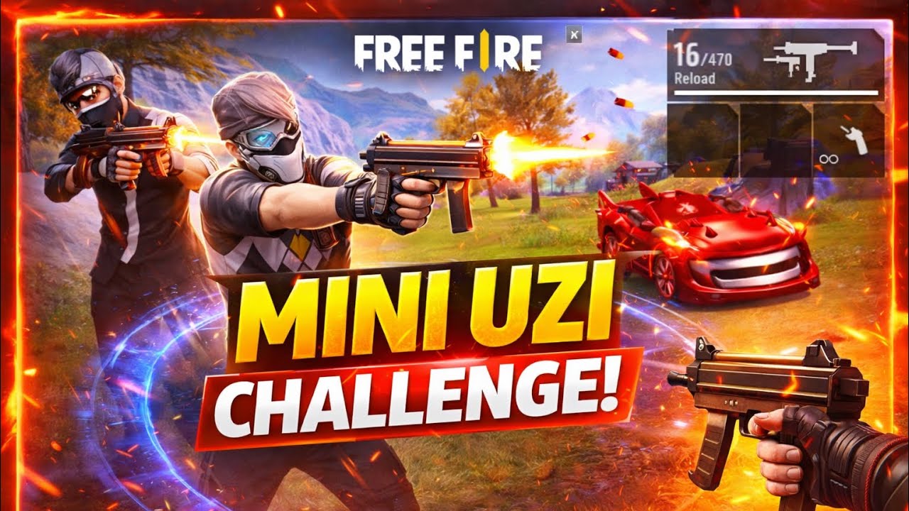 BR Rank Mini Uzi Challenge 😱 | Try for BOOYAH 🔥 | Noob vs Pro Gameplay 