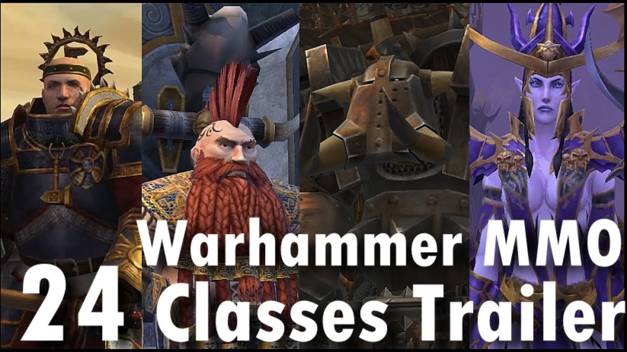 Warhammer Online 24 Classes Trailer 2025 #mmo #warhammer #warhammer40k #mmorpg