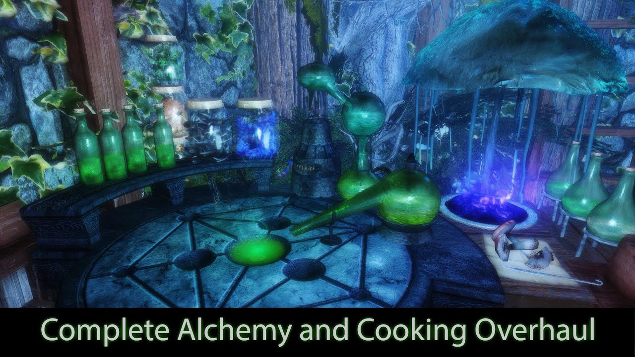 Complete Alchemy and Cooking Overhaul - Skyrim mod review