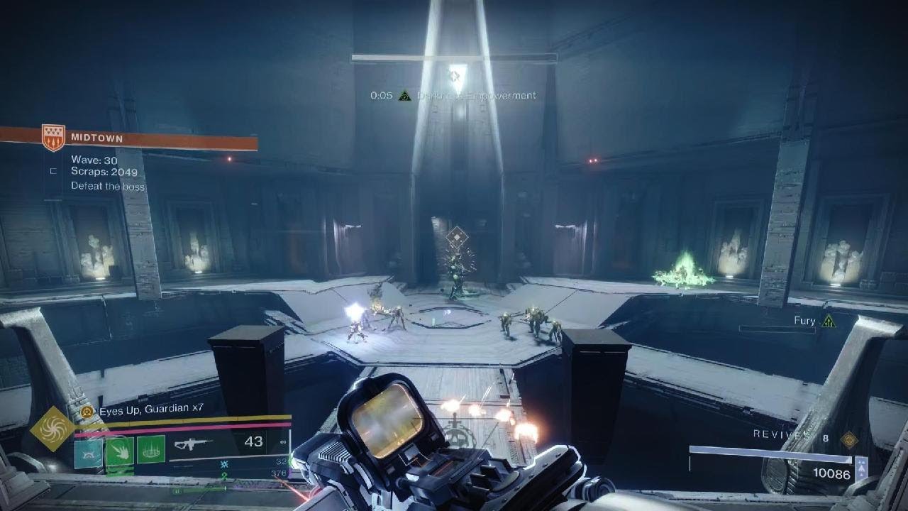 Destiny 2 GM Boss Onslaught Last Boss Under a Minute