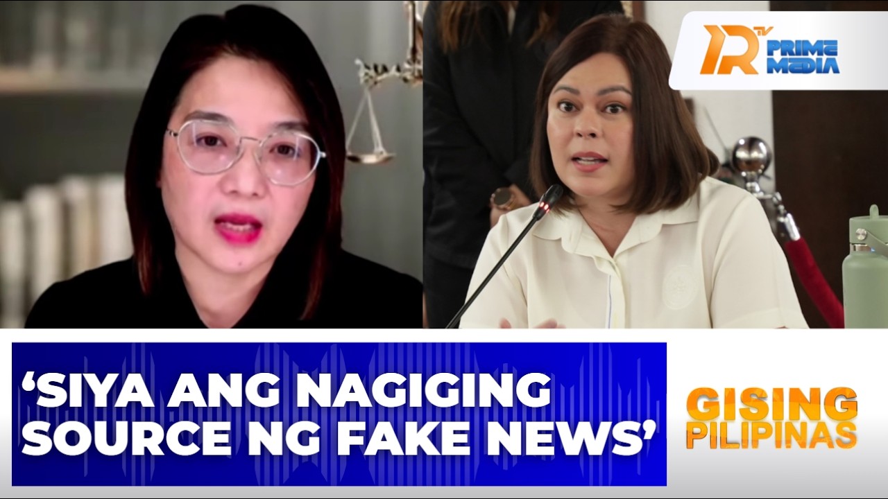Usec Castro sumagot sa patutsada ni VP Sara: Ayaw niya siguro malaman ng taum... | Gising Pilipinas