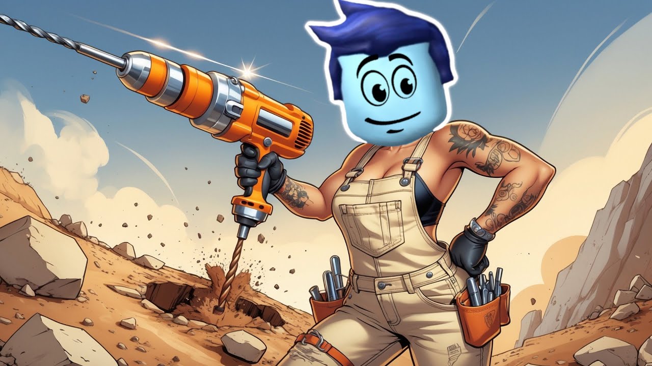 WIERCIMY DZIURY W ZIEMI w ROBLOX Po Polsku! BlueJane Gra w Drill Digging Simulator!