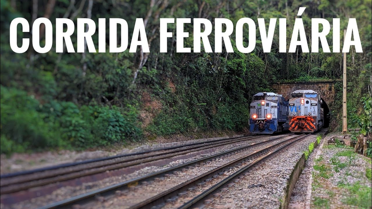CORRIDA com TREM DE COMBUSTÍVEL? Se é loko?