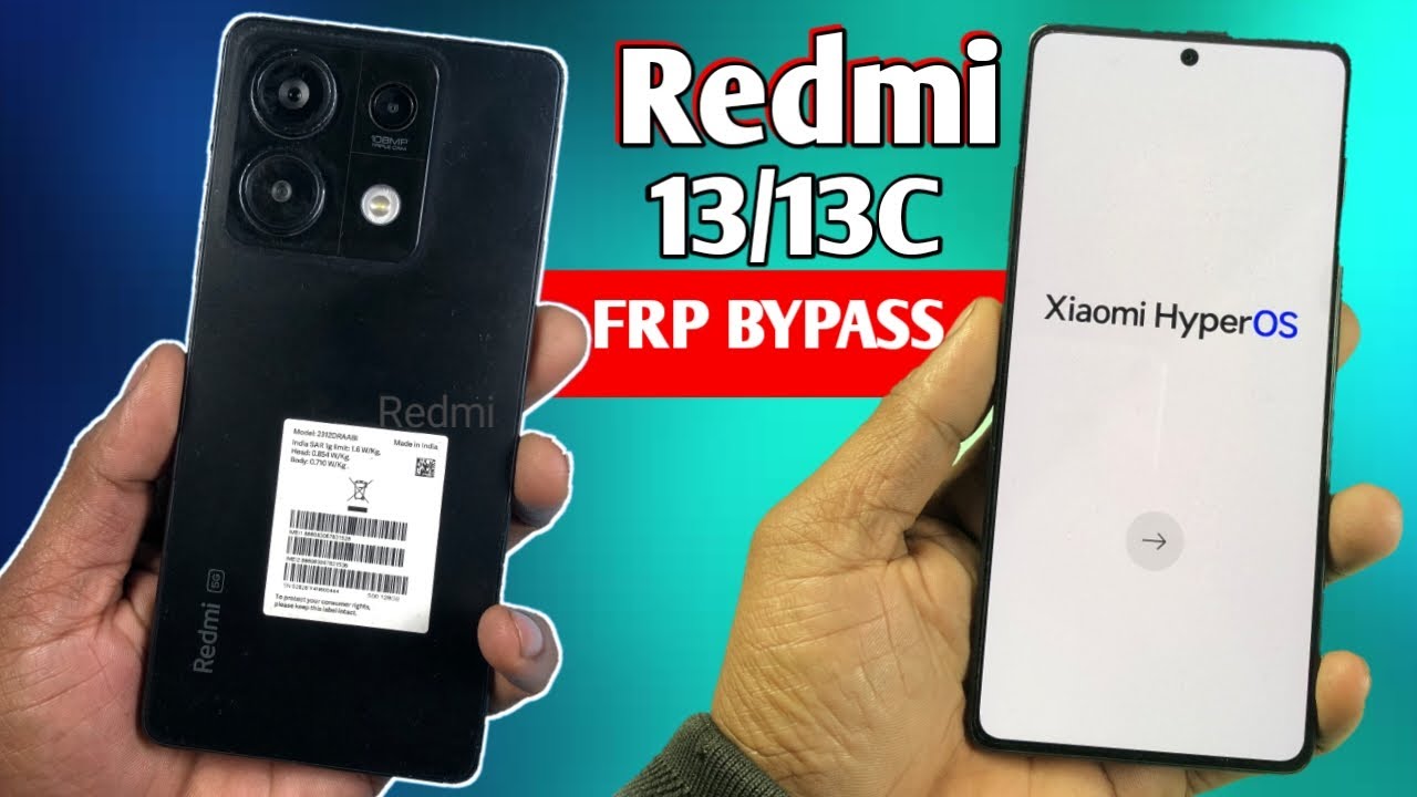 Redmi 13/13c FRP BYPASS Android 14 Without Pc [ Official Methods Safe Fix & Tips ]