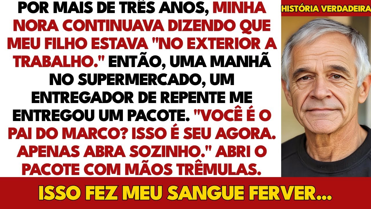Acreditei Que Meu Filho Viajava a Trabalho — Até Um Entregador Me Dar Um Pacote Com Seu Nome