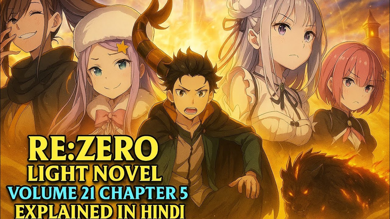 Re:Zero LN Chapter 5 (Vol 21) Explained in Hindi | Shaula की Entry और Subaru की आखिरी Hope!
