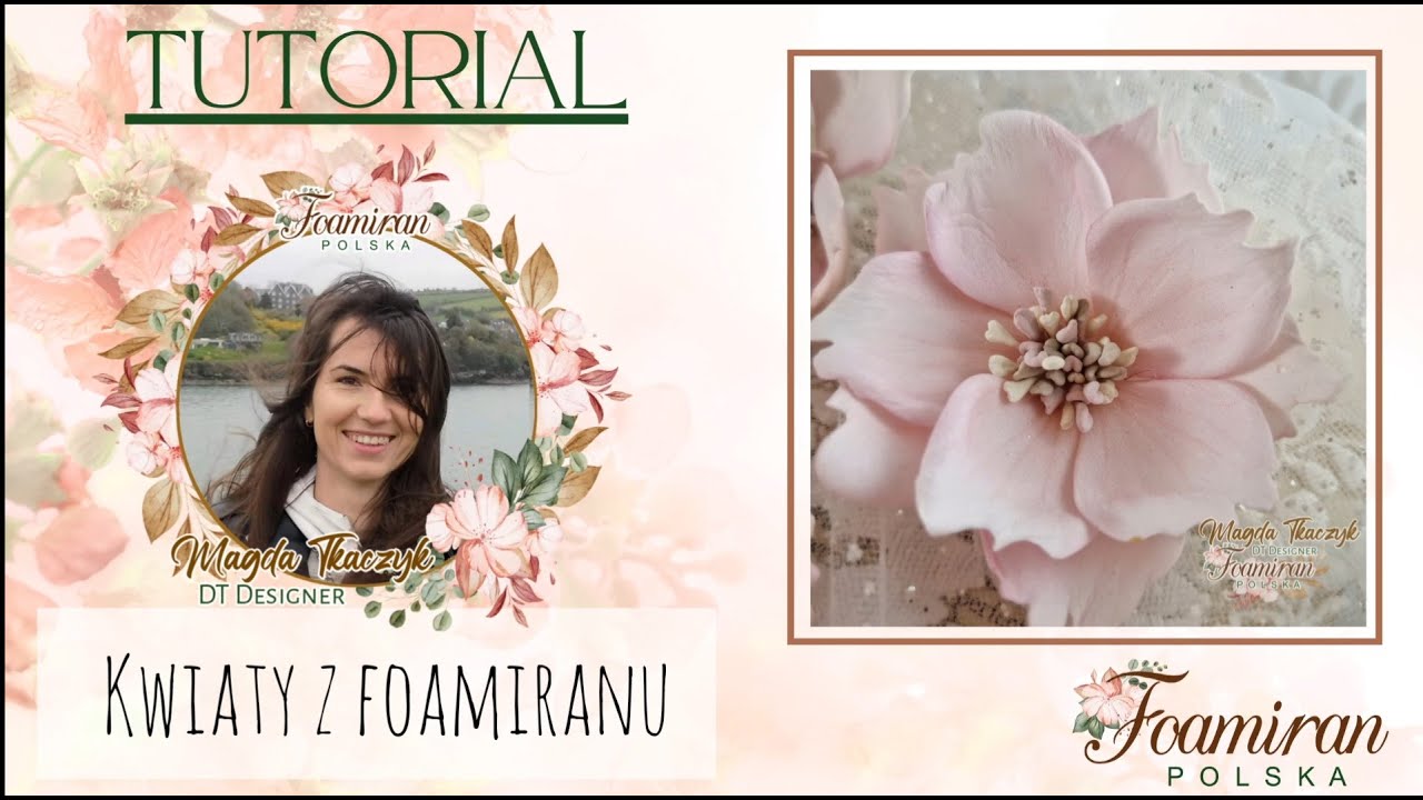 Kwiaty z foamiranu