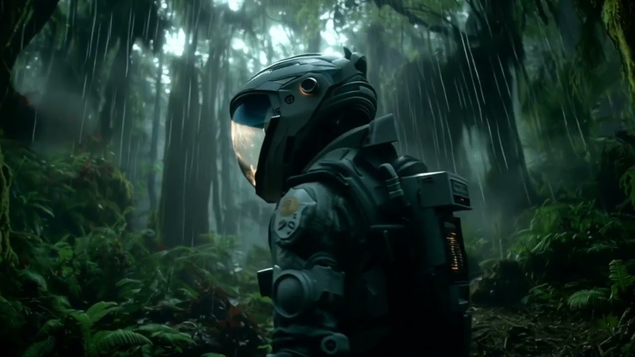Recreation - ai short film with self produced electronic music track