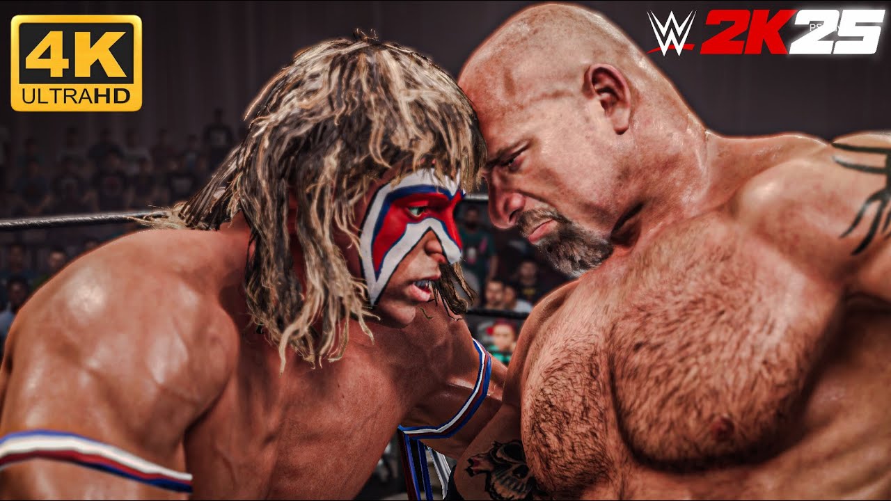 WWE 2K25 — Голдберг против Ультимативного Воина — Матч с учётом падений в любом месте: ECW — | [4...