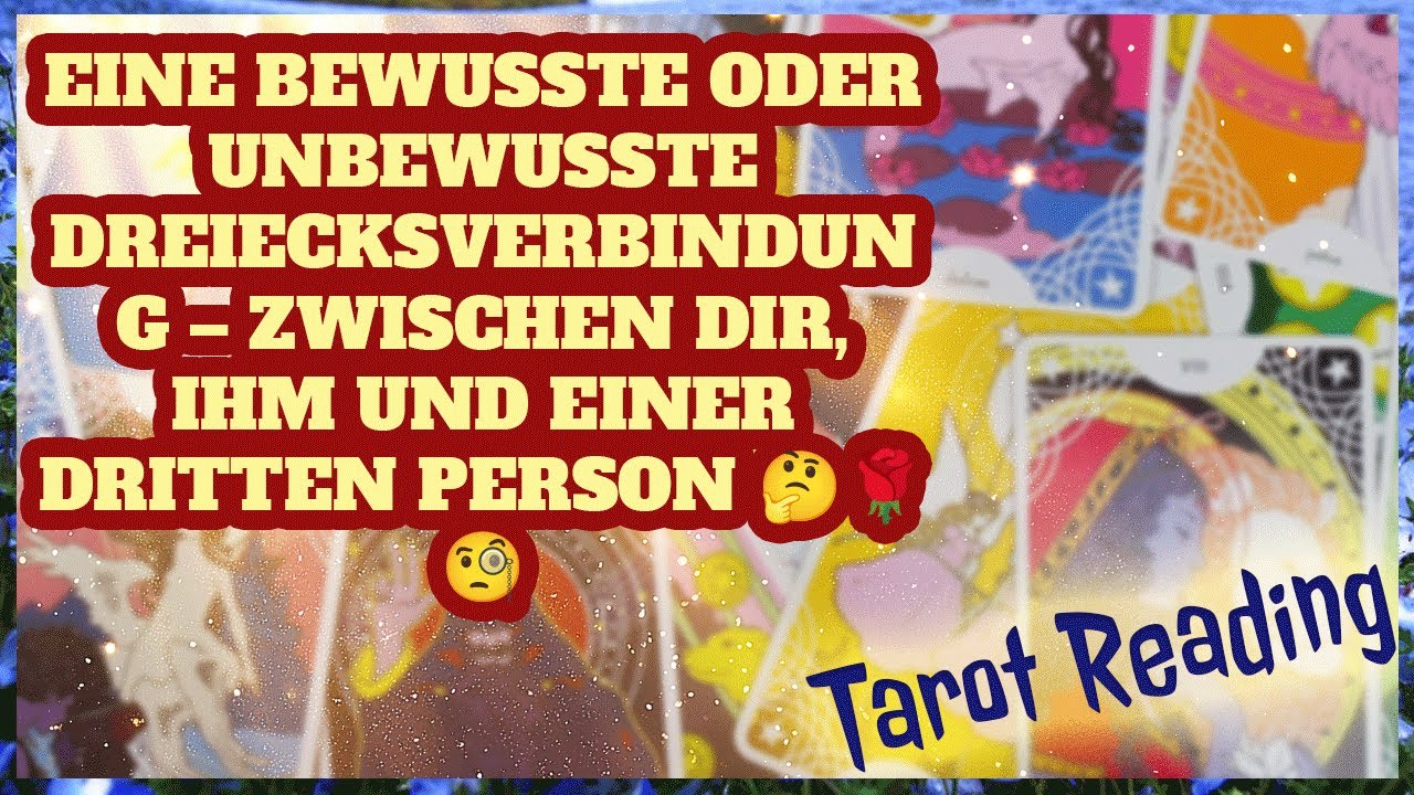Eine bewusste oder unbewusste Dreiecksverbindung – zwischen dir, ihm und einer dritten Person 🤔🌹🧐