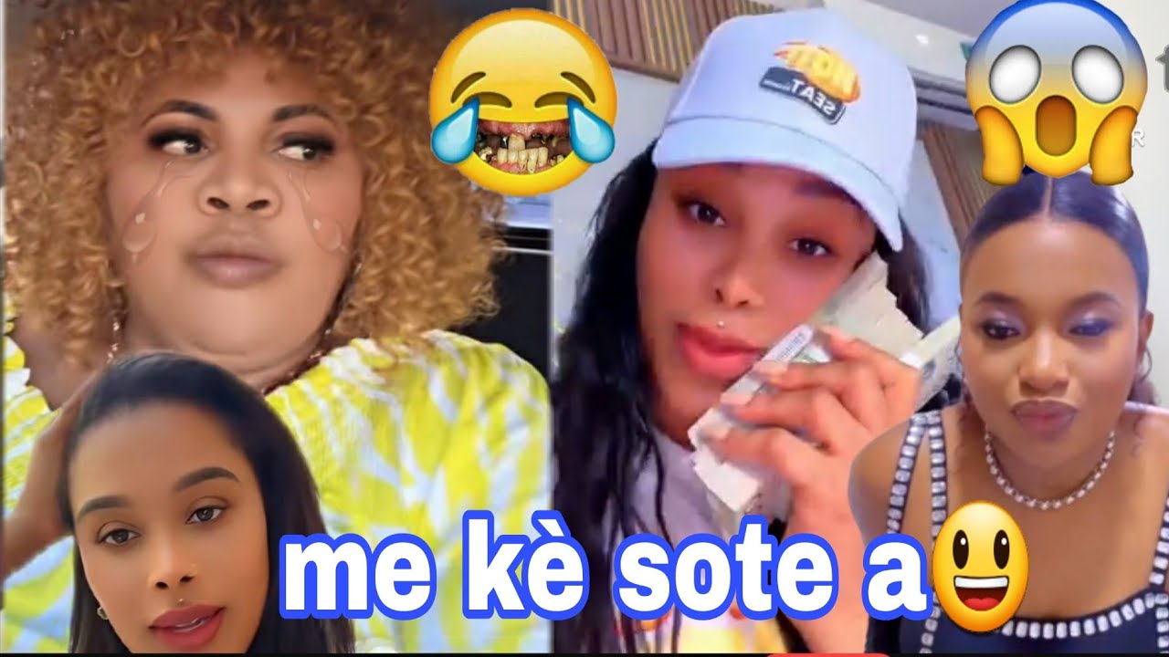  Blondedy montre Natasha lajan li sot pran nan bank  BNC Ayiti aaa voye Natasha mele 