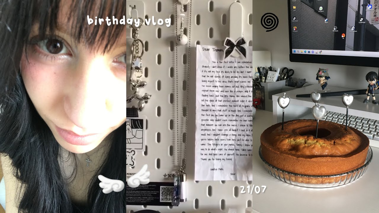 21/07 birthday vlog ✩
