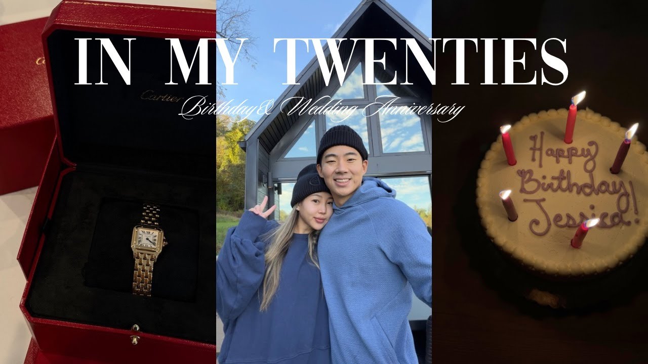VLOG | 28th birthday & first wedding anniversary weekend ♡