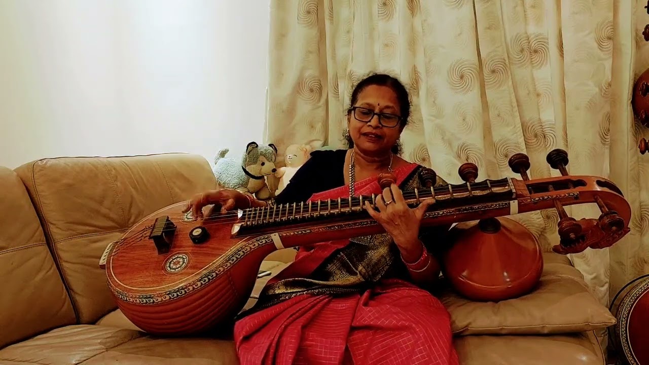 Bomma  Bomma Tha song in veena | Ganesha  bhajan|