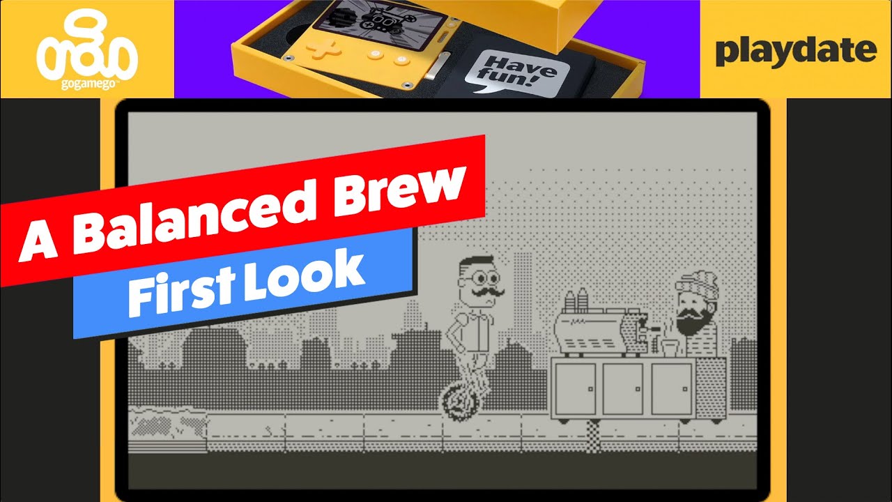 A Balanced Brew | First Look | Playdate | gogamego