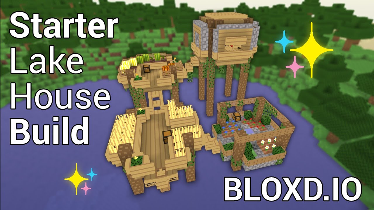 Bloxd.io - Starter Lake House Build