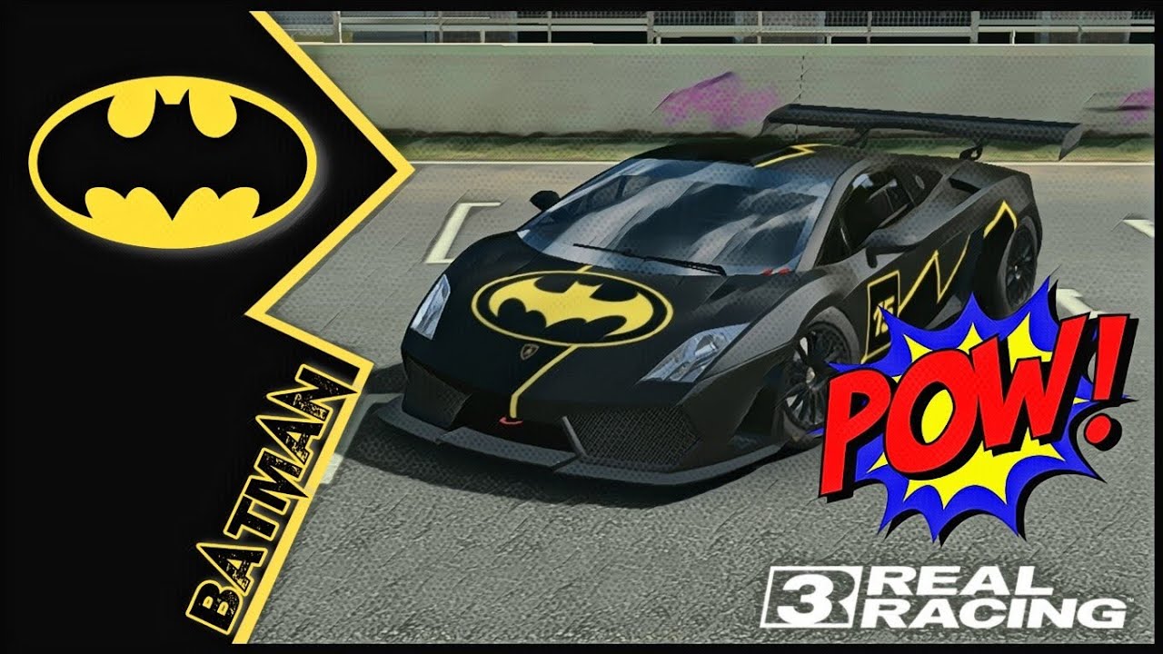 Real Racing 3 Car Customization: Lamborghini Gallardo LP560 GT3 | BATMAN