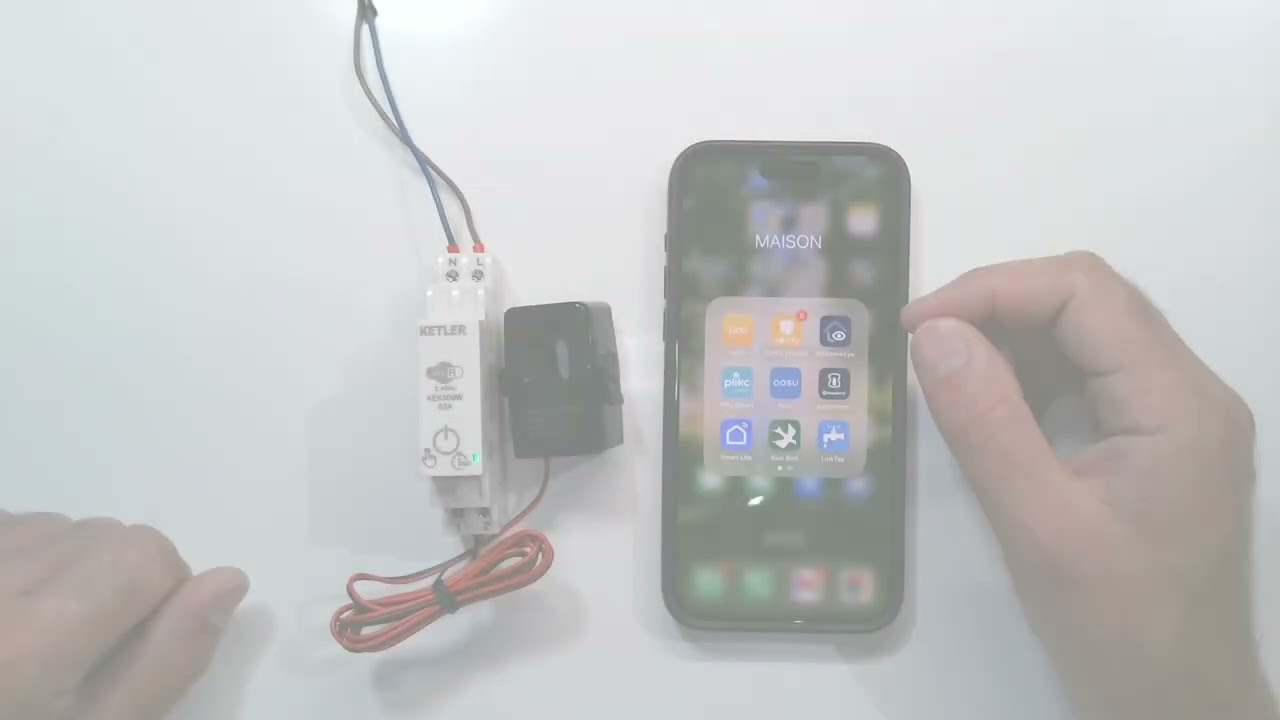 KE6309W Compteur électrique monophasé WIFI KETLER