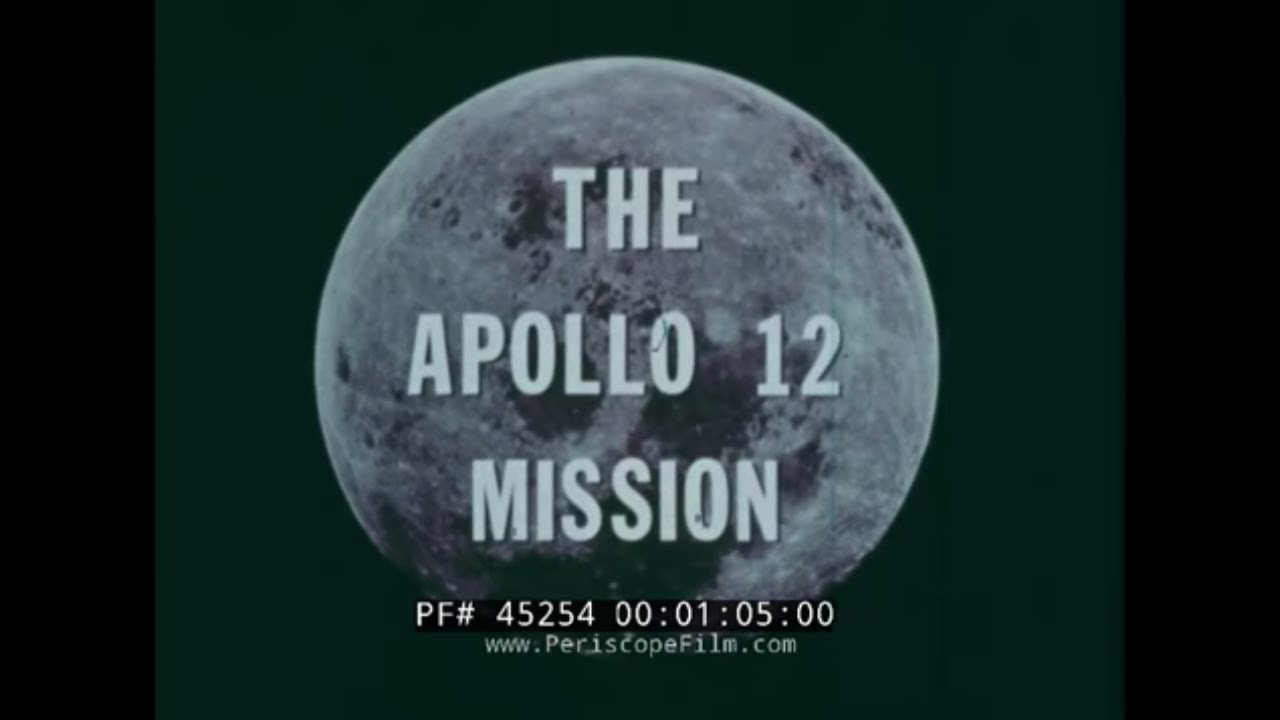 NASA APOLLO 12 MISSION REPORT  MOON PROGRAM PROJECT APOLLO  45254