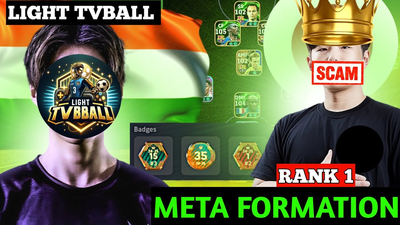 Why Rank 1 player use this Formation ? 🥶|| Full Guide & Best tips & trick in efootball 2025