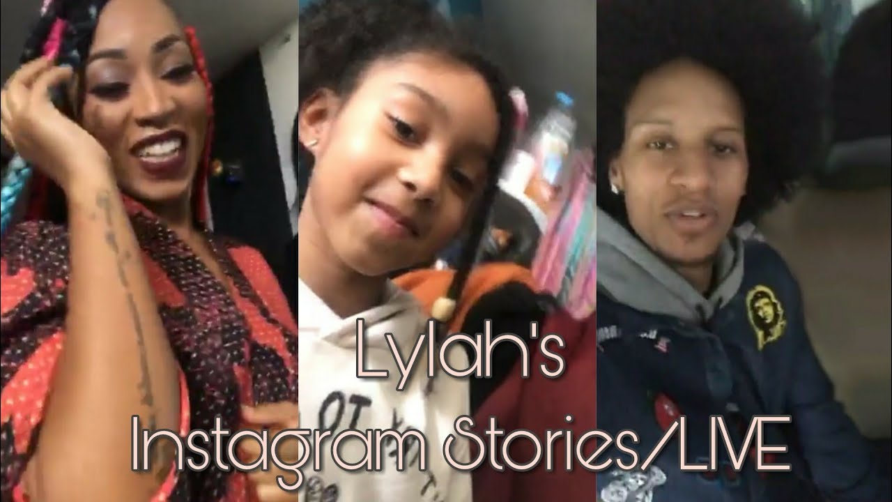 Lylah's Instagram Stories/Live | Photoshoot | (March 11, 2018)