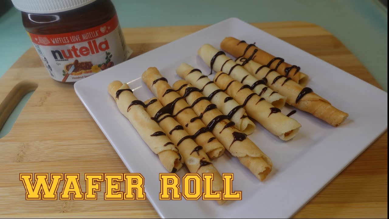 HOW TO MAKE WAFER ROLL | Chen's Kitchen