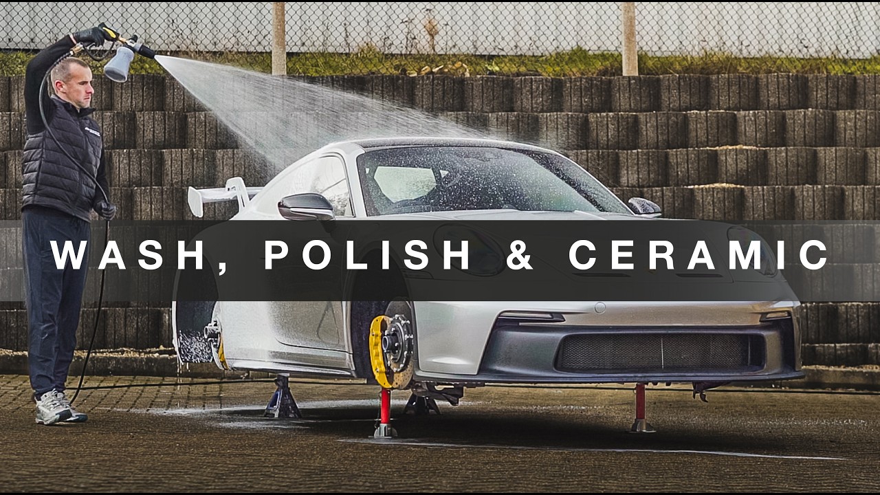 How I Washed, Perfected & Protected a Porsche GT3