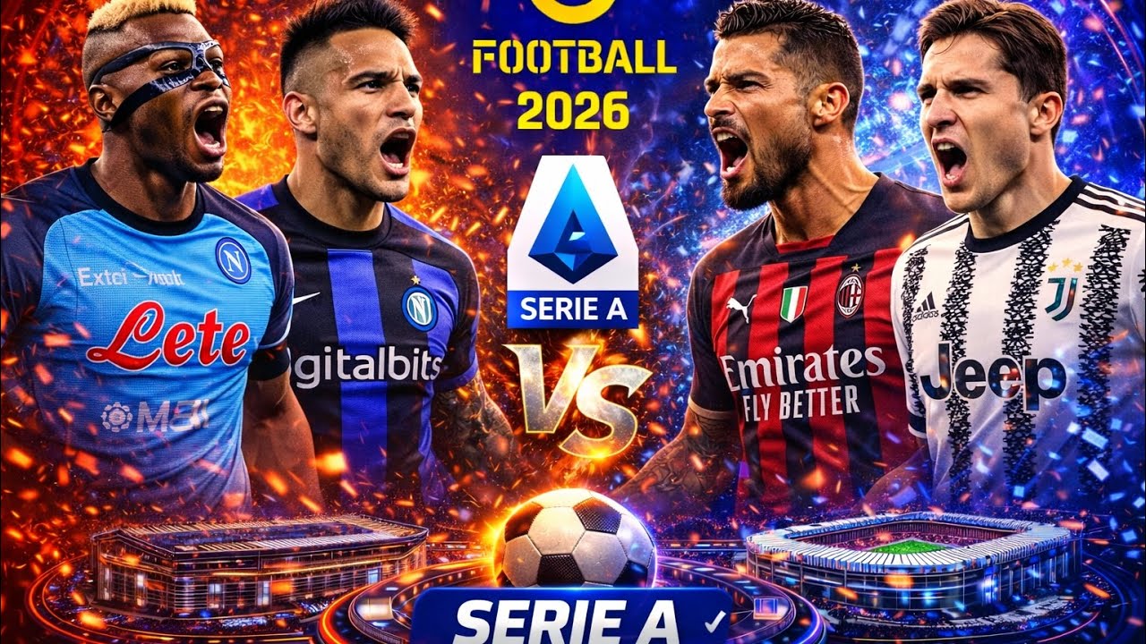 EFOOTBALL 2026 | SERIE A CLUB 🔥⚽️‼️