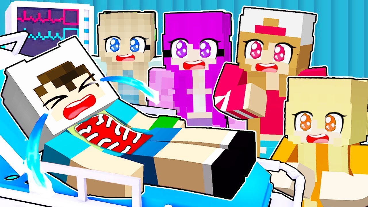 ÇILGIN KIZ HAYRANLARIM BENİ HASTANEYE YATIRDI 😱 Minecraft