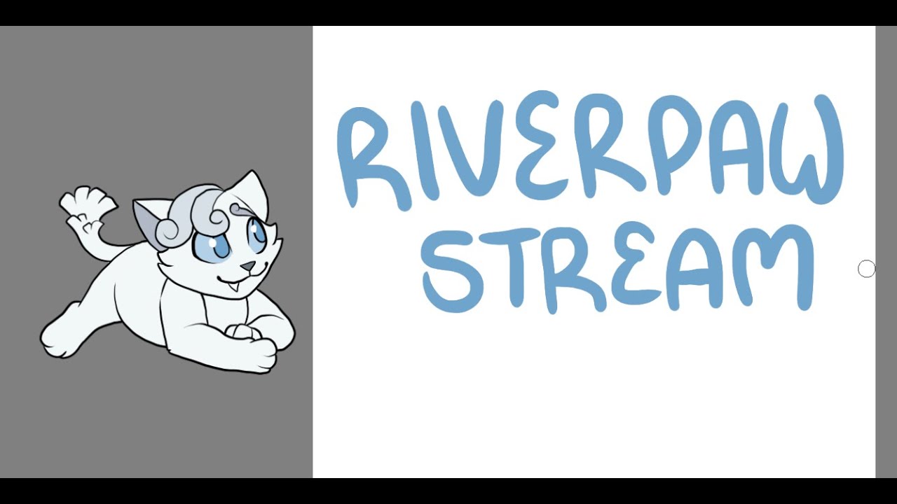 Drawing Riverpaw!