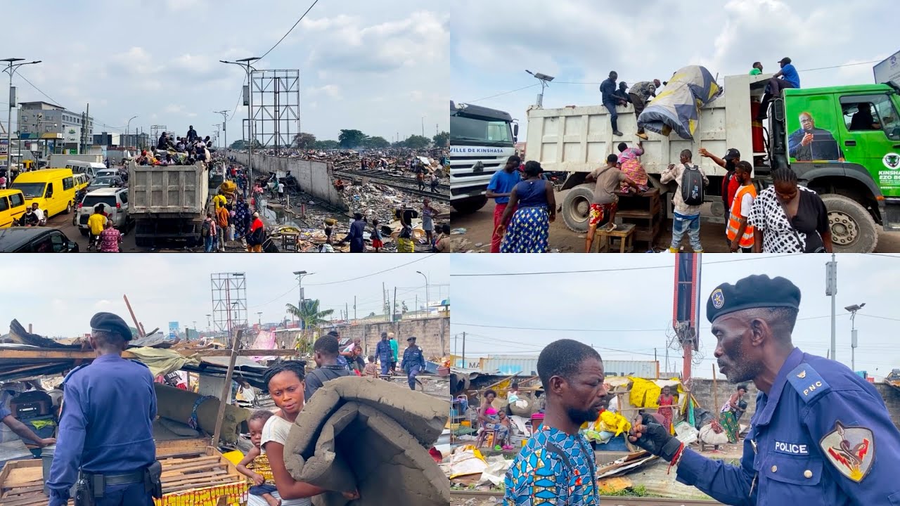 KINSHASA : LES RIVERAINS QUI RÉSISTAIENT ONT ENFIN ACCEPTÉ D’ALLER SUR LEUR NOUVEAU SITE À KINKOLE 
