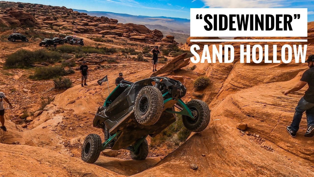 Путеводитель по тропе в песчаной лощине | «Sidewinder» (рейтинг 7-8?) | Лабиринт из камней. RZR T...