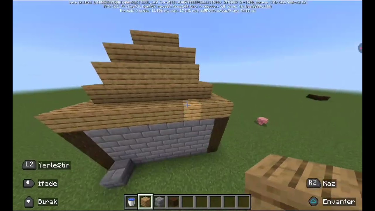 Minecraft ev part üç sıradaki ev hangisi olsun? #keşfetbeniöneçıkar 