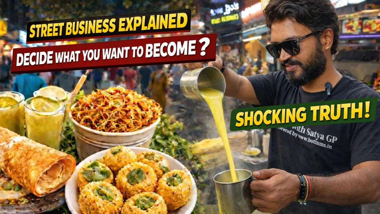 “Yeh Hai Bangalore Ka Sabse Craziest Food Street! Yahan Paisa Hi Paisa Hai 😳”