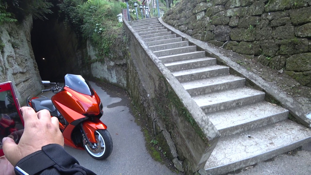 2018/6.3千葉県富津市.燈籠坂大師の切り通しトンネルツーリング！