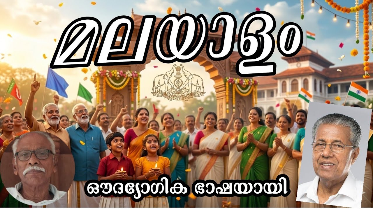 മലയാളം ഔദ്യോഗികഭാഷയായി \ MN KARASSERY 